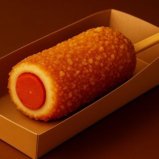 Chrunchy corn dog