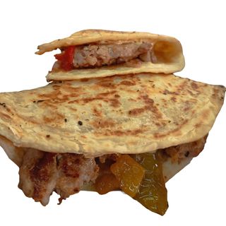 Piada Salsiccia , friarielli e scamorza