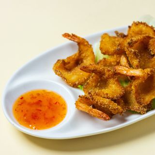 Gamberetti fritti （6pz）黄金炸小虾