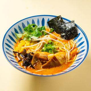 Ramen con Gamberoni 大虾拉面
