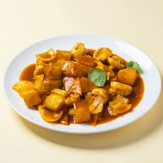 Gamberi al curry giapponese 日式咖喱虾