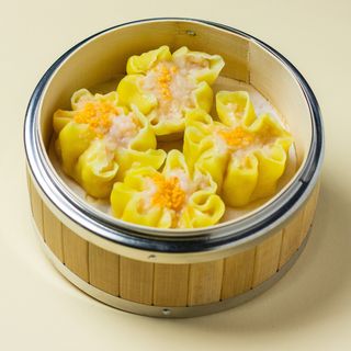 Shaomai di gamberi (4 pz) 虾烧卖
