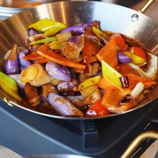 scodella piccante di melanzana干锅茄子