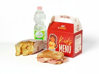 Baby Cotto e sottiletta pane bianco