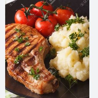 Braciole ai ferri con purè