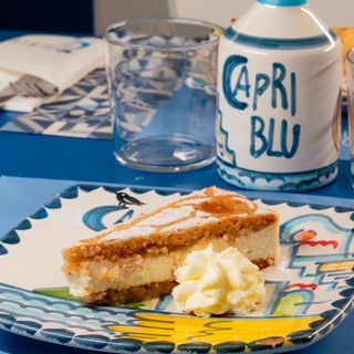 Torta ricotta e pere