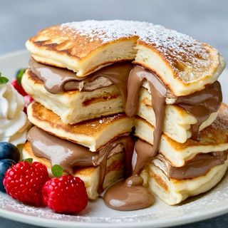 Pancakes solo Nutella 