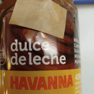 Dulce de leche argentino Havanna 450 gr.