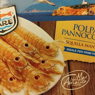 Polpa di pannocchie (canocchie di mare)