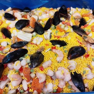 Paella valenciana surgelata