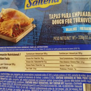 Tapas la saltena Hojaldre / Criolla 