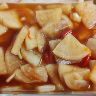 Rapa cinese stufati 泡萝卜