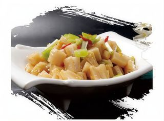 Radice di loto con aceto piccante