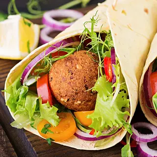 Piadina falafel