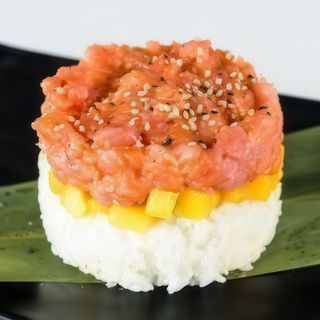 Tartare burger tonno
