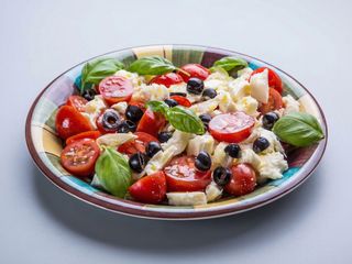 Insalata con mozzarella