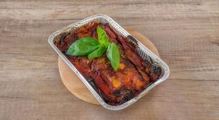 Parmigiana di melanzane per due persone