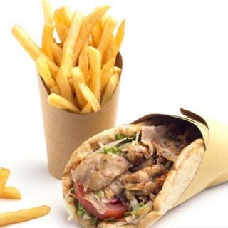 Kebab piadina +patatine