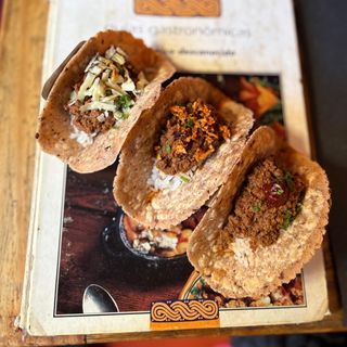 Tacos Chili con Carne