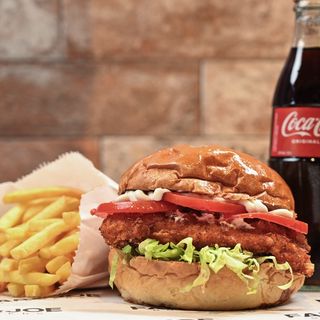 Chicken Burger Menù