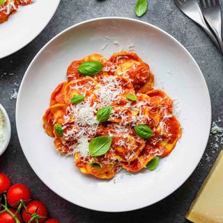 Ravioli di magro al Pomodoro