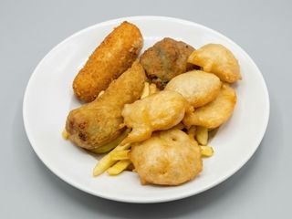 Fritto misto napoletano - napoletana street food