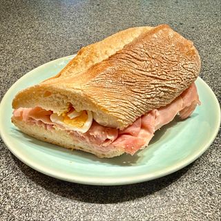 Rustico cotto e uova