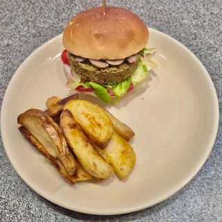 Veggie burger proteico
