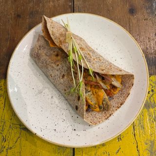 Chicken burrito