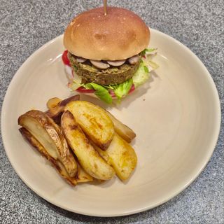 Veggie burger proteico