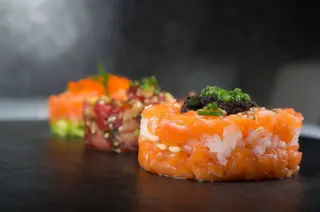 45. Maguro carpaccio