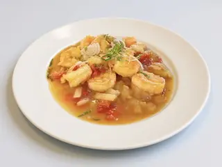 187. Gamberi satay