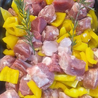 Peperonata mix di carne...no racchino.  500grammi