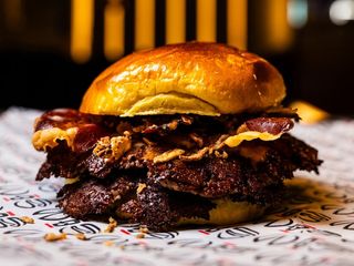 Crispy original con bacon