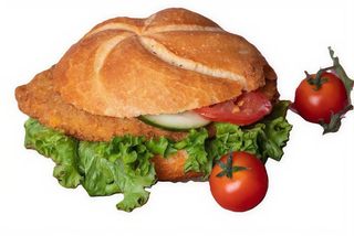 Panino cotoletta menù