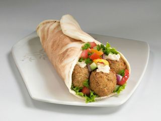 Piadina falafel menù