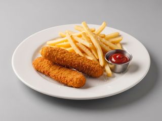 Chicken and chips