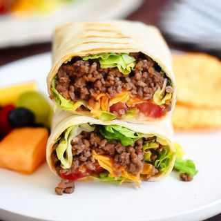 Wrap hamburger