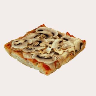 Pizza funghi al taglio 200gr