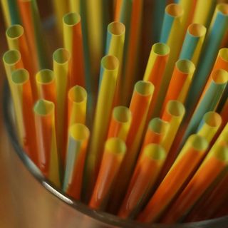 Disposable straw