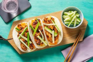 Tacos pollo yakitori