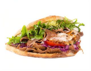 Panino kebab singolo