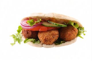 Panino falafel