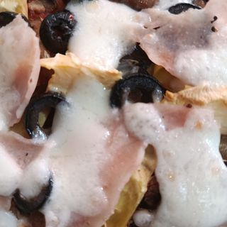 Mezza teglia Capricciosa