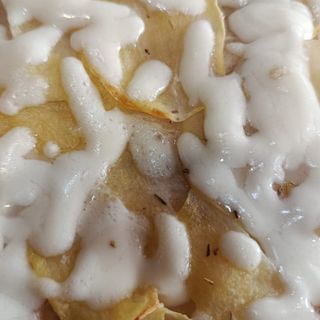 Pizza Tonda patate e mozzarella