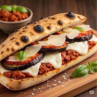 Panuozzo la parmigiana