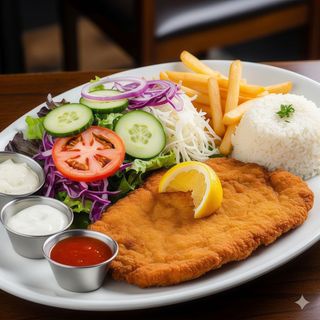 Piatto cotoletta di pollo