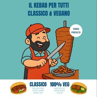 Menú piadina falafel