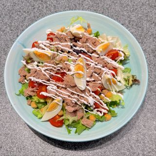 Green salad con tonno