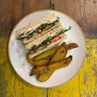 Roastbeef Club sandwich